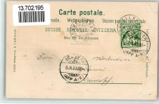 9104 Waldstatt 1903 BOAKC LithographieKirche Bad Säntisblick Verlag Künzli Nr 1887