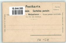 8200 Schaffhausen Sciaffusa Künstlerkarte Haus zum Rittersign. Steinmann