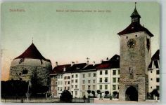 4500 Solothurn Soleure Foto AK Bieltor Buristurm