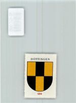 5312 Döttingen - Vignette Wappen Kaffee Hag 1920-1940