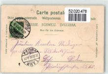 6340 Baar 1899 Lithographie Fabrik spinnerei Kath. Kirche Höhle