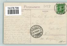 3158 Guggisberg 1908 - Vue Generale , Erhaltung gut, Stempelspur