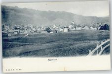 9050 Appenzell - Kirche, Ortsansicht