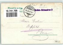 3110 Münsingen 1912 Foto AK Feldpost Guiden-Schwadron 3