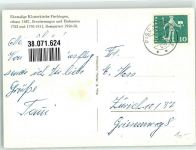 8376 Fischingen Foto AK Kirche ehem. Klosterkirche Kirchenorgel