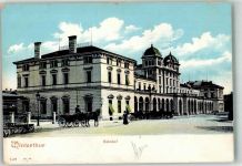 8400 Winterthur Foto AK Bahnhof