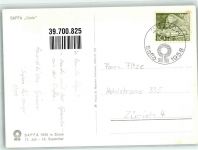 8000 Zürich - SAFFA 1958 Die Schweizer Frau Linie