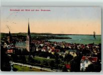 9400 Rorschach 1913 - mit Blick auf den Bodensee Morgenrot