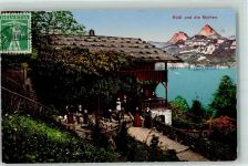 8840 Einsiedeln 1911 - Rütli und die Mythen Ort lt. Stempel