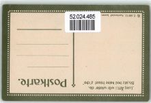 Künstlerkarte sign. Hodel, E. Soldat Kuh Hund