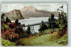 Rigibahn 1906 - Schnurtobelbrücke