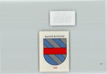 8303 Bassersdorf Baltenswil ZH - Vignette Wappen Kaffee Hag ca 1920-1940