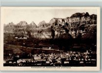 8880 Walenstadt - mit Sanatorium und Churfirsten