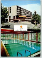 1854 Leysin - Hotel Central-Residence Schwimmbad