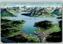 6440 Vierwaldstättersee - Vogelschau