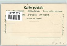 9050 Appenzell Lithographie Trachten Edelweiss