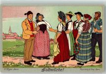 3000 Bern Berne Künstlerkarte Landesausstellung 1914 Nr.1 sign. A.Wyss