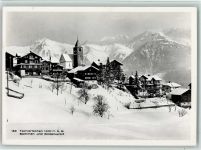 7064 Tschiertschen - Ortsansicht Winteraufnahme