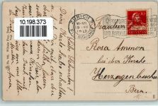 8000 Zürich 1919 - Rathausquai Abendrot Tram