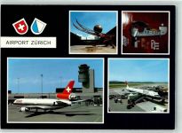 Chur Coire Flughafen Swissair Maschinen British Dis da l Aerofilatelia Ort lt. Stempel Phila Schweiz