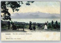 1000 Lausanne Losanna - Promnade Montberron