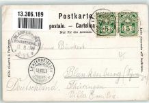 7078 Lenzerheide/Lai 1899 Foto AK Pension Inselchalet Lenzerhheide-See