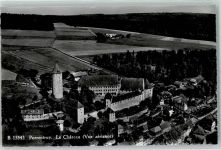 2900 Porrentruy Pruntrut - Le Chateau vue aerienne Flugaufnahme