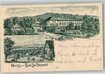 4665 Oftringen 1902 Vorläufer Gasthaus Bad Lauterbach