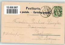 4665 Oftringen 1902 Vorläufer Gasthaus Bad Lauterbach