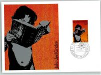 Sondermarken Jahr des Kindes Ausgabe 8. März 1979 Lernendes Kind Buch