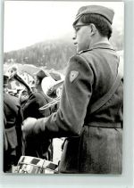 Soldaten Musikgruppe Rotes Kreuz Militär Schweiz Privatfoto KEINE AK