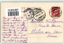 1000 Lausanne Losanna 1905 - Rue de Bourg