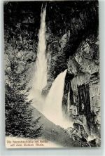 8873 Betlis Amden Foto AK Serenbachfälle Foto Jeanrenaud