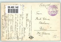 9108 Gonten Gebrauchsspuren Säntis Feldpost Infant Div 7