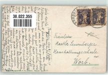 3360 Herzogenbuchsee 1921 Foto AK Kirche