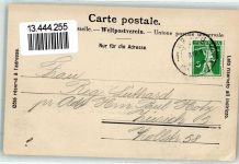 9622 Krinau 1905 Künstlerkarte Loo Schaufelberg Kühe sign. A. Bassharel