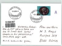Zürich Zürcher Wertzeichen Philatelie PTT Phila Schweiz Ganzsache