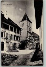 2024 St-Aubin-Sauges St-Aubin NE - Kirche Uhr