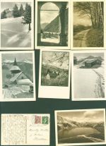 Lot mit 33 AK Schweizer Heimatbilder Fotograf Mischol Sammlung Schweiz Posten 21 bis 100 AK