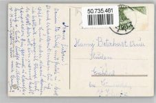 6430 Schwyz - Kollegium , Marke teilweise entfernt