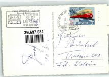 1000 Lausanne Losanna Foto AK Nationalausstellung 1962