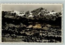 Villars VD - Villars et la chaine des Muverans