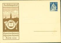 Bern Berne Phila Schweiz Ganzsache