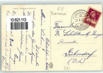 7240 Küblis Künstlerkarte Kirche sign.