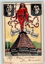 6000 Luzern Lucerne BOAKC Lithographie Fritschi-Zug 1905 Hans Pfyffer Melchior Schürmann A. Huber-Bossard