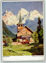 3718 Kandersteg Gebrauchsspuren Blüemlisalp Hanns Maurus