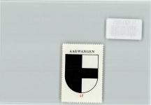 4912 Aarwangen - Vignette Wappen Kaffee Hag ca 1920-1940