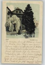 6000 Luzern Künstlerkarte 6. Gymnasium Hans Boller