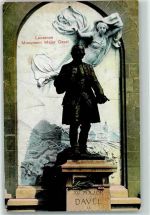 1000 Lausanne Losanna - Monument Major Davel