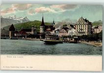 6000 Luzern Lucerne - Dampfschiffe